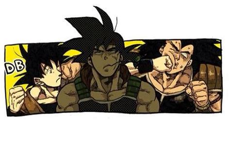 funny goku and raditz i love the bardock is trying to ignore them lol dragon dragon ball z