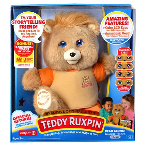 teddy ruxpin  storytelling  magical bear walmartcom