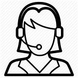 Call Center Headset Drawing Icon Support Service Getdrawings Iconfinder sketch template