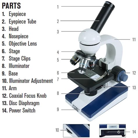 celestron labs compound microscope cmc