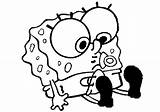 Spongebob Coloring Pages Baby Cute Printable Little Cool Color Character sketch template