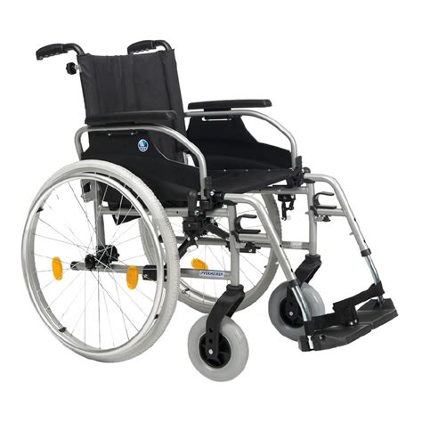 top rolstoel rolstoel met  hoogte verstelbare handvaten  geschikt voor rolstoelvervoer