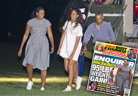 Michelle Obama — Her Shocking 95 Pound Weight Gain