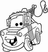 Coloring Mater Pages Tow Cars Disney Stuff Draw Printable Mutt Getcolorings Print Color Sheet Truck Drawings Easy Getdrawings Mc Queen sketch template