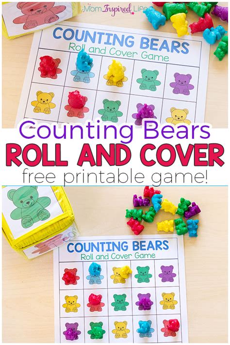 counting bears math game  activities