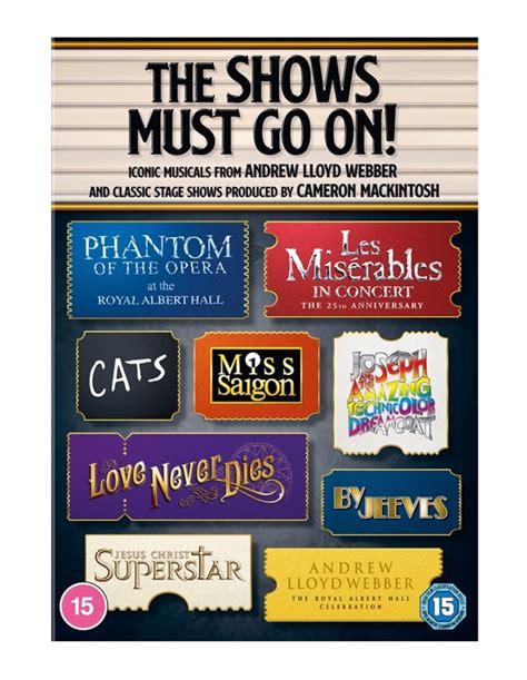shows    ultimate musicals collection dvd box set  shipping   hmv