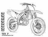 Coloring Pages Motorcross Bike Dirt Popular sketch template