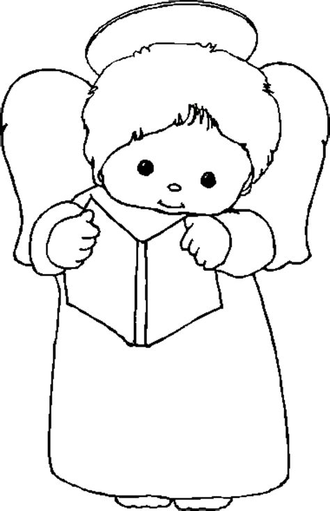 baby girl angel sunnie bunniezz coloring activity page