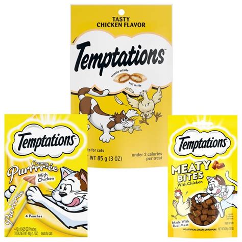 variety pack temptations classic tasty chicken soft and crunchy cat