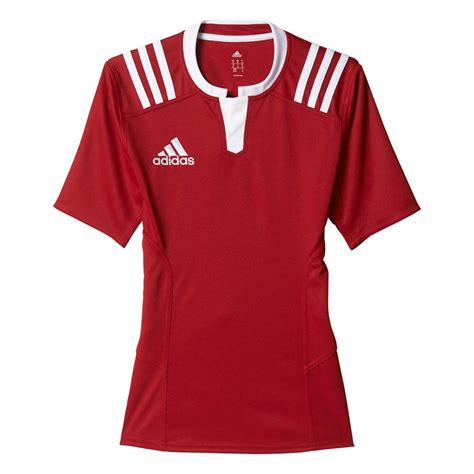 adidas  stripes fitted rugby jersey buy  offers  goalinn