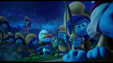 smurfs  lost village    lost village smurfs village