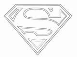 Superman Logo Coloring Pages Superhero Symbol Outline Printable Drawing Sketch Clipart Color Print Sign Super Templates Man Kids Z31 Logos sketch template