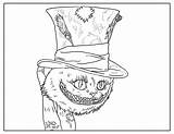 Wonderland Burton Scary Printables Beetlejuice Halloweencostumes Minion sketch template