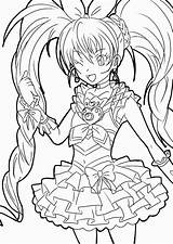Coloring Pages Precure Cure Suite Pretty Glitter Force Books Chara Shugo Melody Template Sheets Stuff Anime Colouring Happiness sketch template