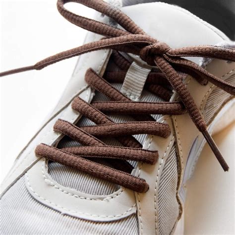 brown shoelaces oval laces oval shoelaces lace kings