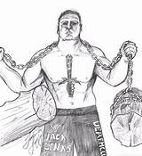 Wwe Brock Lesnar Pages Drowing Swaggy Navina Ufc sketch template