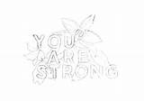 Strong Coloring Brave Amazing Sheet sketch template
