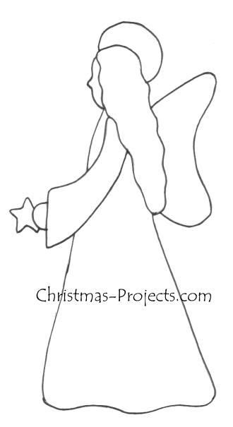 christmas craft pattern angel  christmas crafts  craft