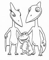 Dino Dinotren Dibujos Tren Bruno Buddy Dinosaurios Personajes Señora Utiliza Naranja Papás sketch template