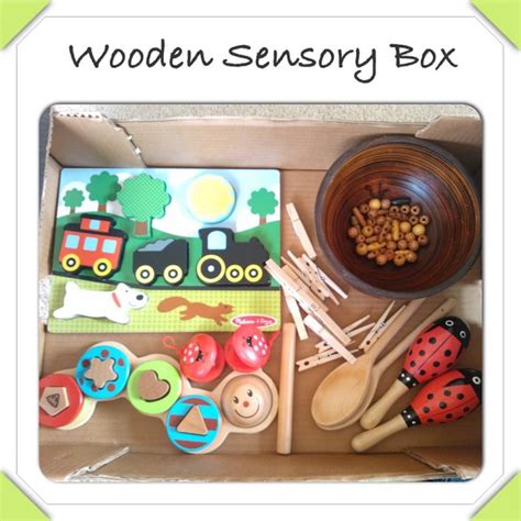 wooden themed sensory box sensory boxes sensory box