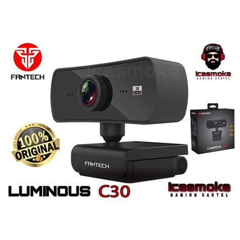 fantech luminous   mp quad high def web camera webcam  built  mic shopee philippines