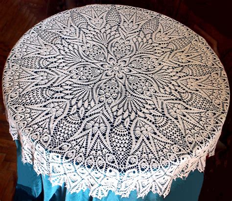 crochet tablecloth patterns crochet
