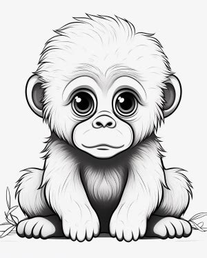 gorilla coloring pages  printable coloring pages