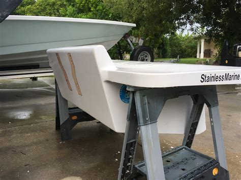 stainless marine outboard bracket  hull truth boating  fishing forum