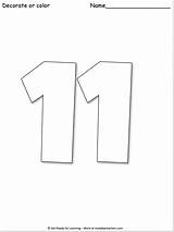 Number Giant Coloring sketch template