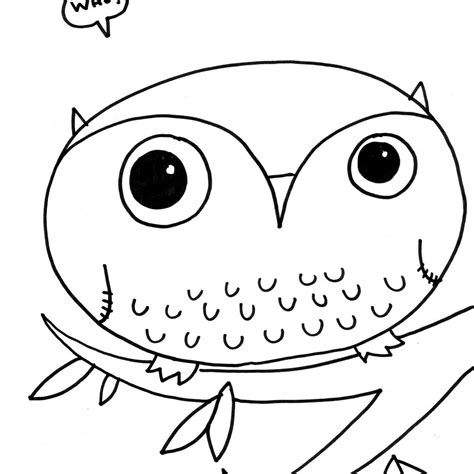 easy owl coloring pages  getcoloringscom  printable colorings