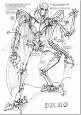 Grievous General Wars Star Concept Clone Coloriage Grevious Ausmalen Dessiner Stars Dessin War Beginnings Greatness Small Scary Sketch Pages Actually sketch template