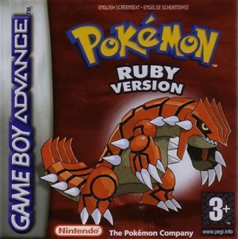 pokemon ruby gameboy advance begagnade spel gameshopse