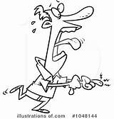 Hurt Clipart Cartoon Line Drawing Illustration Royalty Toonaday Screaming Guy Cut Over Leishman Ron Rf Illustrationsof sketch template