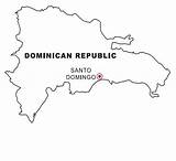 Dominicana Republica Bandera Escudo Dibujar Dominican Republik Dominikanische Dominicano Cartine Disegni Recortar Laminas Landkarte Landkarten Ausmalen Pegar Geografie Nazioni Malvorlage sketch template