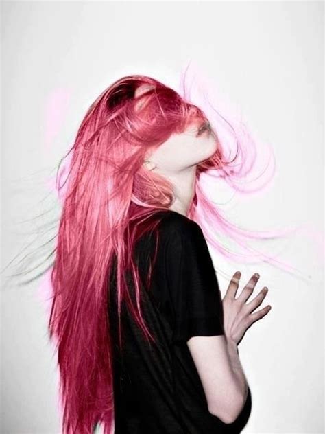 goth grunge hair indie pale pastel pink hair vintage image