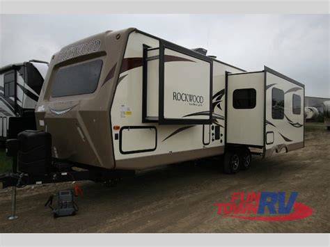 forest river rockwood ultra lite travel trailers aluminum frame luxury styling fun town rv blog
