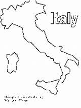Map Italy Coloring Printable Kids Privacy Policy Pages Contact sketch template