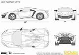 Hypersport Lykan Coloring Pages Car Vector Motors Drawings Blueprint Blueprints Lamborghini Cars Roadster Aventador Template Choose Board sketch template