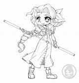 Chibi Coloring Pages Colouring Stuff Yampuff Fanart Coloringbay sketch template