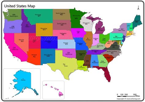 top  map  united states  names