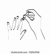 Nail sketch template