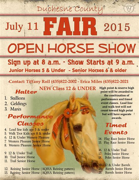 open horse show