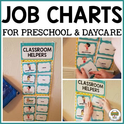 classroom job chart preschool jobs preschool classroom jobs