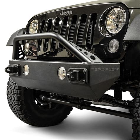 teraflex jeep wrangler  explorer stubby front winch hd bumper