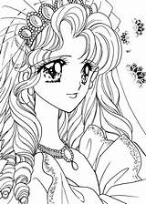 Coloring Pages Princess Cute Anime Color Japanese Books Sheets Colouring Adult Printable Kids Book صور للتلوين Drawings Choose Board Stamps sketch template