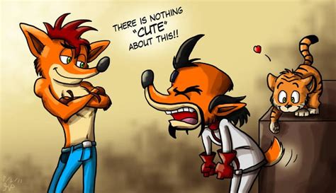 He Means It Really By Nintendo Nut1 On Deviantart Crash Bandicoot