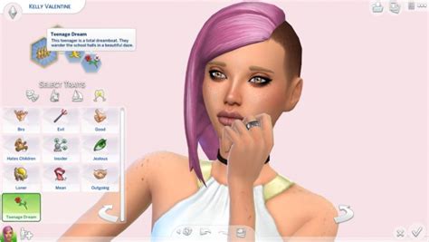 Mod The Sims Teenage Dream Trait By Fabulousfabulous
