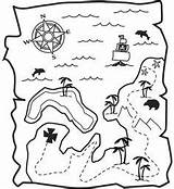 Treasure Map Coloring Pages Pirate Maps Kids Hunt Awesome Printable Color Print Scavenger Pagefull Activity Colouring Camps Summer Size Cartoon sketch template