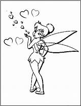 Tinkerbell Coloring Bojanke Trilli Colorare Djecu Valentinovo Valentines Disegni Printanje Gothic Crayola Fairy Wikiclipart Tinker Bestcoloringpagesforkids sketch template