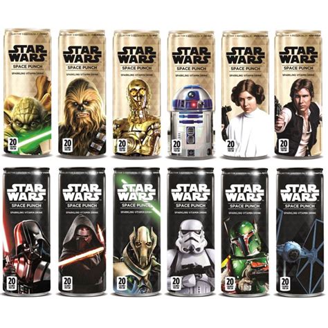 Star Wars Space Punch Sparkling Vitamin Drink Collectors Edition